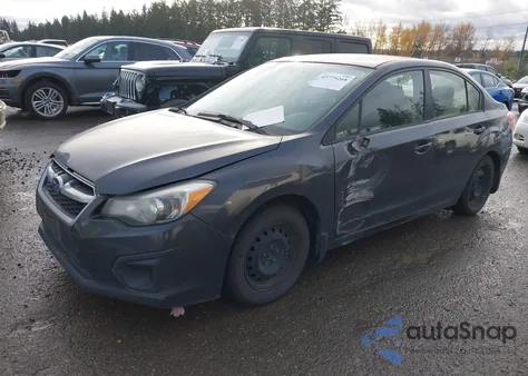2013 Subaru Impreza 2.0I from USA, damaged, VIN JF1GJAA6XDH020452
